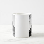 Eiffelturm b/w kaffeetasse (Mittel)