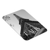 Eiffelturm b/w magnet (Rechte Seite)