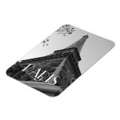 Eiffelturm b/w magnet (Linke Seite)
