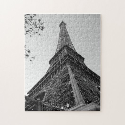 Eiffelturm b/w puzzle (Vertikal)