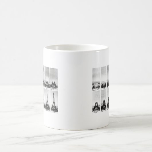 Eiffelturm-Bau Kaffeetasse (Mittel)