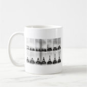 Eiffelturm-Bau Kaffeetasse (Links)
