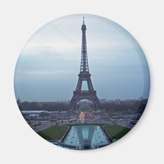 Eiffelturm bei Morgendämmerung - Magnet (Vorne)