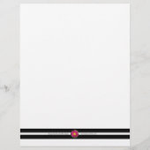 Eiffelturm bei Nacht - Farbe Flyer (Hinten)