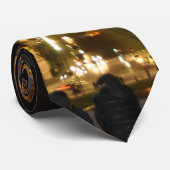 Eiffelturm bei Nacht, Krawatte (Gerollt)