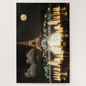 Eiffelturm bei Nacht. Puzzle (Vertikal)