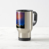 Eiffelturm bei Nachtmalerei Reisebecher (VorderseiteRechts)