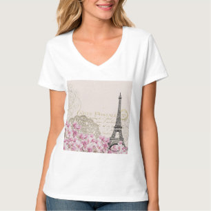 Eiffelturm beste Hochzeitsdestination Paris Europa T-Shirt