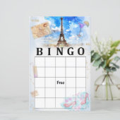 Eiffelturm-Bingo (Stehend Vorderseite)