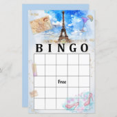 Eiffelturm-Bingo (Vorne/Hinten)