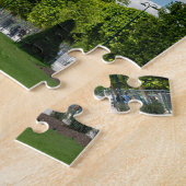 Eiffelturm Blick vom Champ de Mars Public Park Puzzle (Seite)