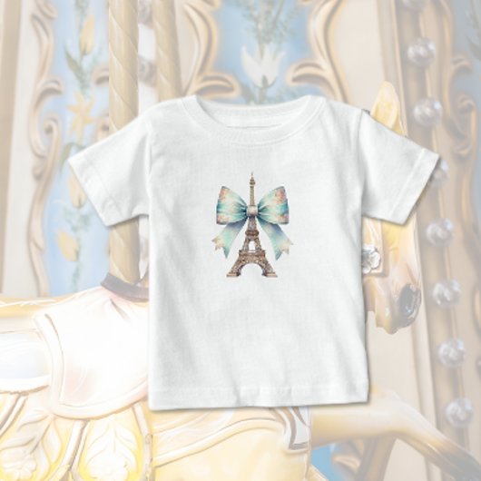 Eiffelturm & Bow Baby T-shirt