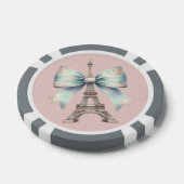 Eiffelturm & Bow Poker Chip (Einzeln)