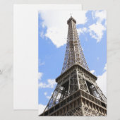 Eiffelturm Briefpapier (Vorne/Hinten)