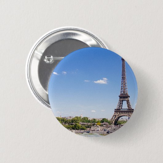 eiffelturm button (Vorne & Hinten)