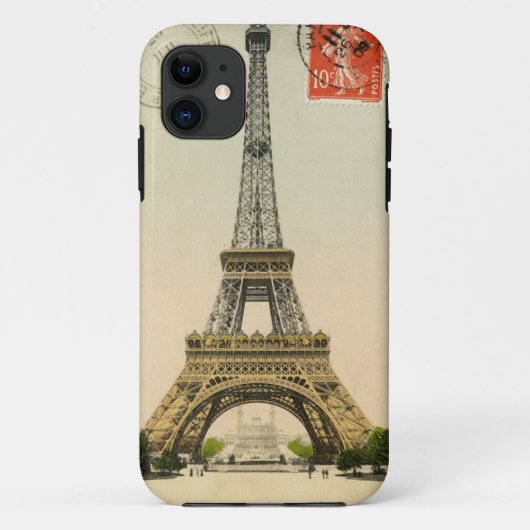 Eiffelturm Case-Mate iPhone Hülle (Rückseite)