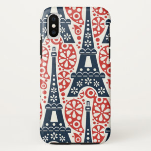 Eiffelturm Case-Mate Tough iPhone X Hülle