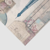 Eiffelturm Collage Dekoupage Tissue Paper Seidenpapier (Ausschnitt)