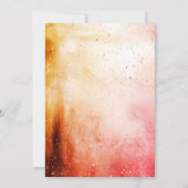 Eiffelturm Confetti ++++9-Blume Süß 16 Einladung (Rückseite)