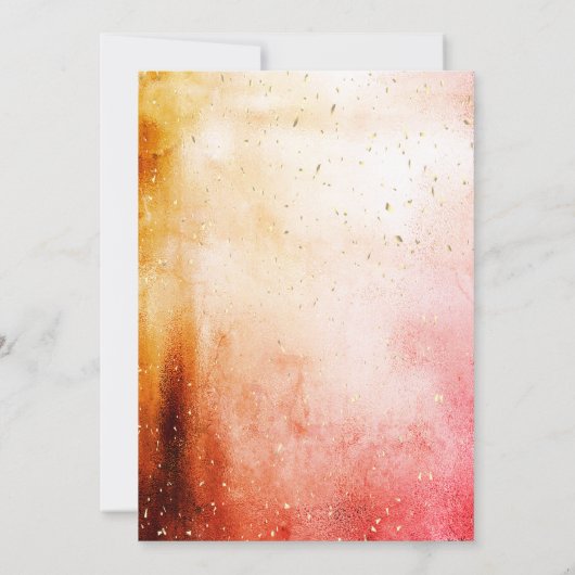 Eiffelturm Confetti ++++9-Blume Süß 16 Einladung (Rückseite)