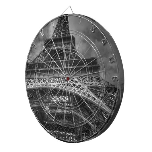 Eiffelturm Dartscheibe (Vorderseite rechts)