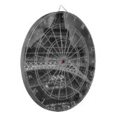 Eiffelturm Dartscheibe (Vorderseite Links)