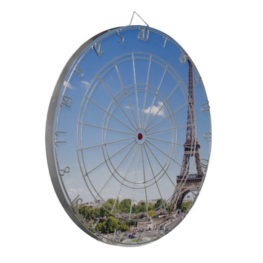 eiffelturm dartscheibe (Vorderseite Links)