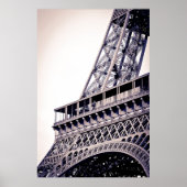 Eiffelturm Detail, Paris, Frankreich Poster (Vorne)