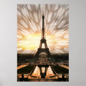 Eiffelturm, Druck Poster (Vorne)