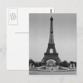Eiffelturm, Exposition Universal - 1900 Paris Postkarte (Vorne/Hinten)