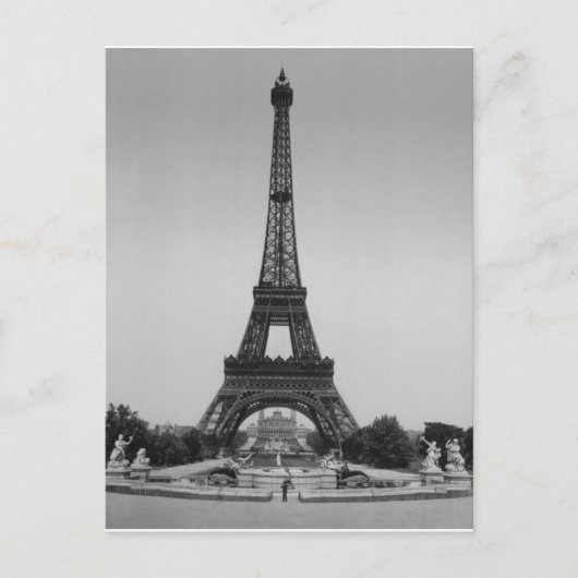 Eiffelturm, Exposition Universal - 1900 Paris Postkarte (Vorderseite)