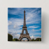 Eiffelturm-Foto Button (Vorderseite)