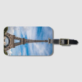 Eiffelturm-Foto Gepäckanhänger (Vorderseite (Horizontal))