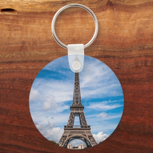 Eiffelturm-Foto Schlüsselanhänger (Vorderseite)