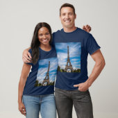 Eiffelturm-Foto T-Shirt (Unisex)