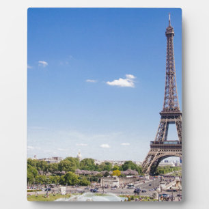 eiffelturm fotoplatte