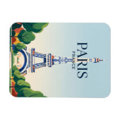 Eiffelturm Frankreich Magnet (Horizontal)