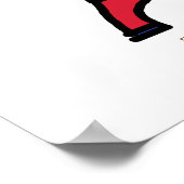 Eiffelturm Frankreich Paris Poster (Ecke)