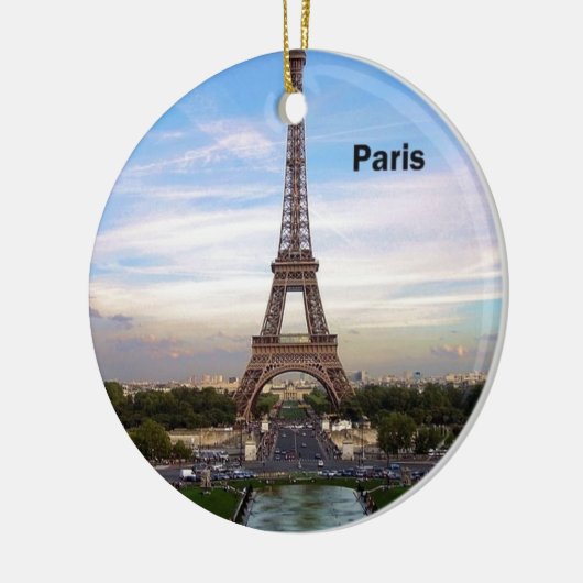 Eiffelturm Frankreichs Paris (neu) (St.K) Keramik Ornament (Links)