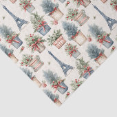 Eiffelturm, französische Topiaries Paris Weihnacht Seidenpapier (Detail)