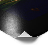 Eiffelturm für Nachtfotografie Fotodruck (Ecke)