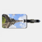 Eiffelturm Gepäckanhänger (Rückseite horizontal)