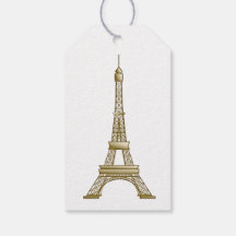 Eiffelturm-Geschenkanhänger