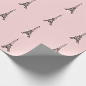 Eiffelturm-Geschenkpapier Geschenkpapier (Ecke)