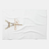 Eiffelturm-Geschirrtuch Küchentuch (Horizontal)