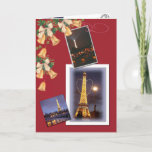 Eiffelturm, glänzende Weihnachten<br><div class="desc">Joyeux Weihnachten,  von Paris mit Liebe,  Weihnachtsgrüsse mit zwielichtigen Eiffelturm & Paris Skizzen,  zeigen,  dass Sie sich sorgen genug,  um bezaubernde Grüße,  exquisite Kunstwerke in & out,  originales digitales Foto & Illustration durch Juchtchengart zu senden</div>