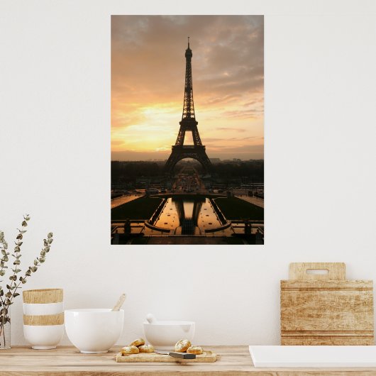 Eiffelturm, groß poster (Küche)