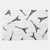 Eiffelturm Handtuch (Horizontal)