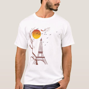 Eiffelturm, Herbst T-Shirt