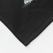 Eiffelturm Herbstliche Blume Paris fällt so in Fra Fleecedecke (Ecke)